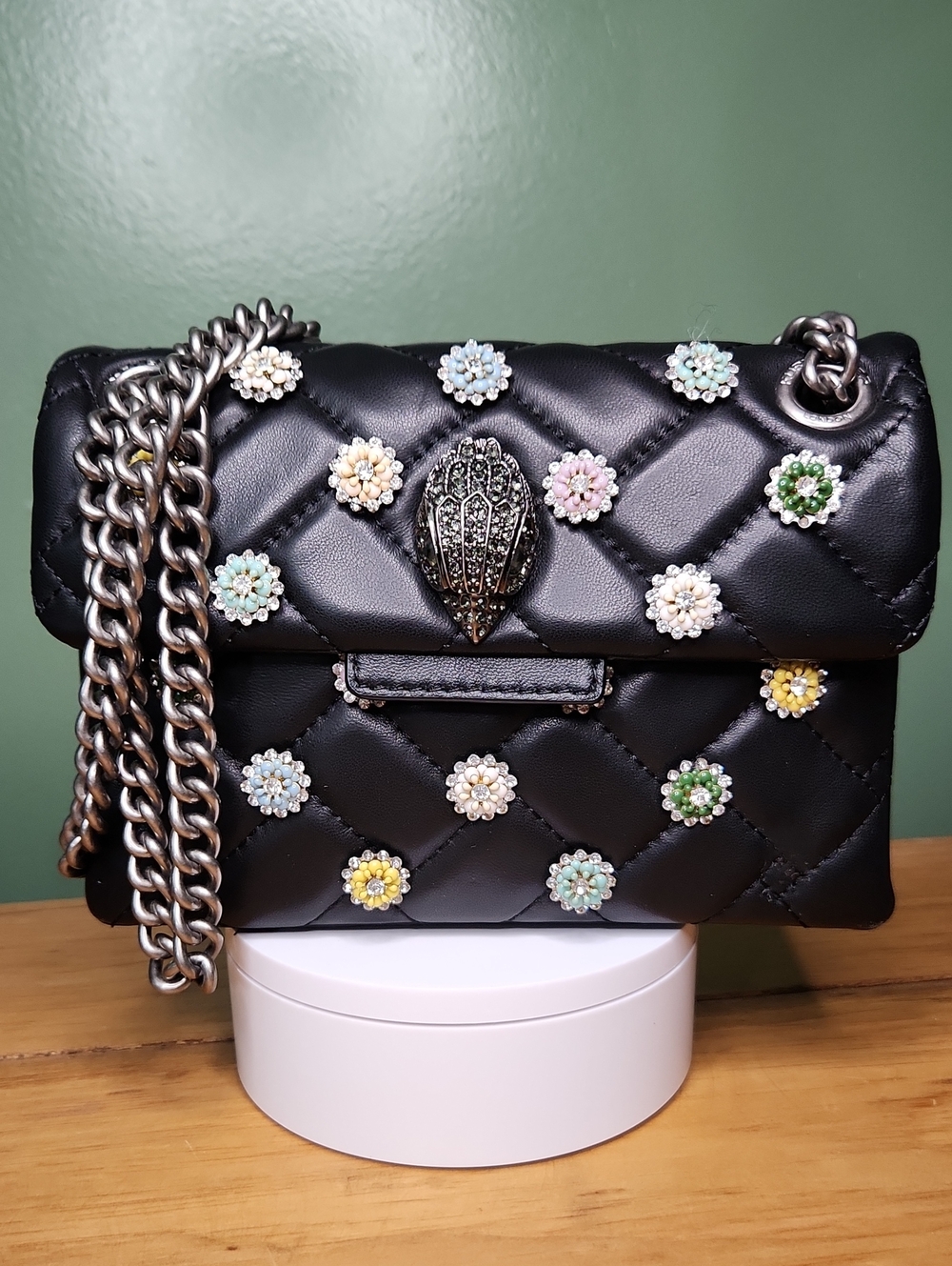 Kurt Geiger London Mini Kensington Leather Shoulder Or Crossbody Bag